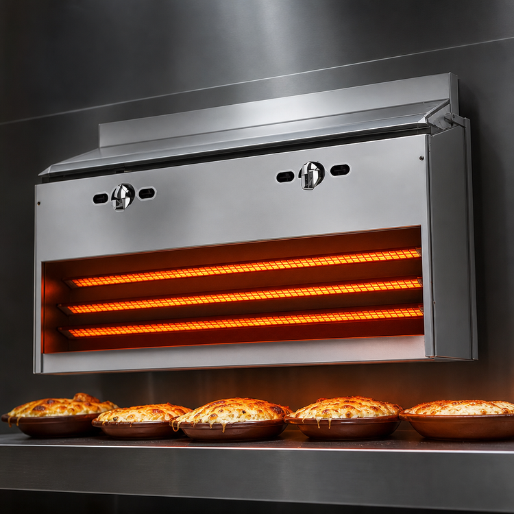 Product image #3 for Titan 84" Wall Mount Gas Infrared Cheesemelter
