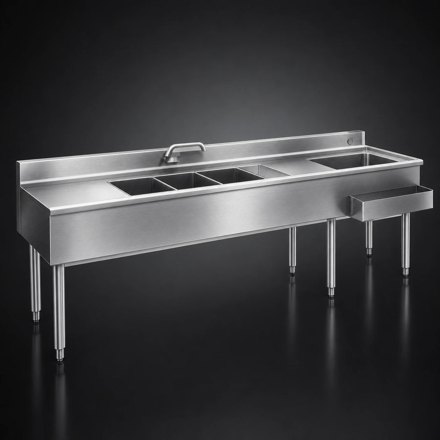 Heavy-Gauge Stainless Steel Construction