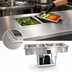 Thumbnail image #3 for Duke FCP2-SL Slimline Drop-In Flush Mount 2-Section Cold Pan Unit
