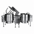 Thumbnail image #3 for Southbend (Middleby) Southbend Steam KEMTL-60-2 Electric Twin Tilting Kettle/Mixer, 2 x 60 Gallon, 316 Stainless Steel Liner