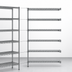 Thumbnail image #3 for Valu-Master 5-Tier Add-On Wire Shelving Unit, 42-Inch W x 21-Inch D x 86-Inch H, Pewter Gray Epoxy Finish