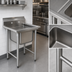 Thumbnail image #3 for Eagle Group 314 Series One-Compartment 304 Stainless Steel Sink with Left Drainboard