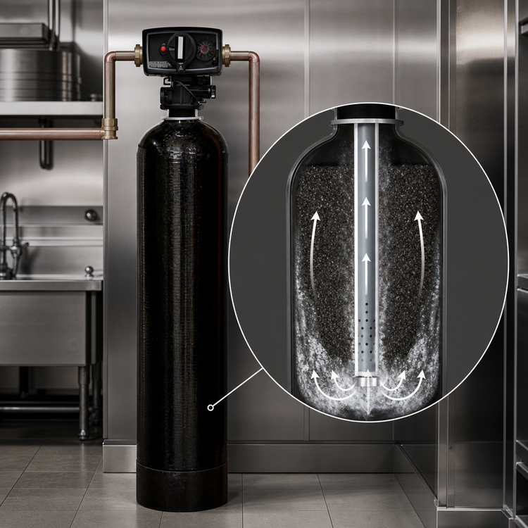 Product image #3 for Antunes Backwashing Cold Water Prefilter System with 1-Inch NPT Inlet/Outlet