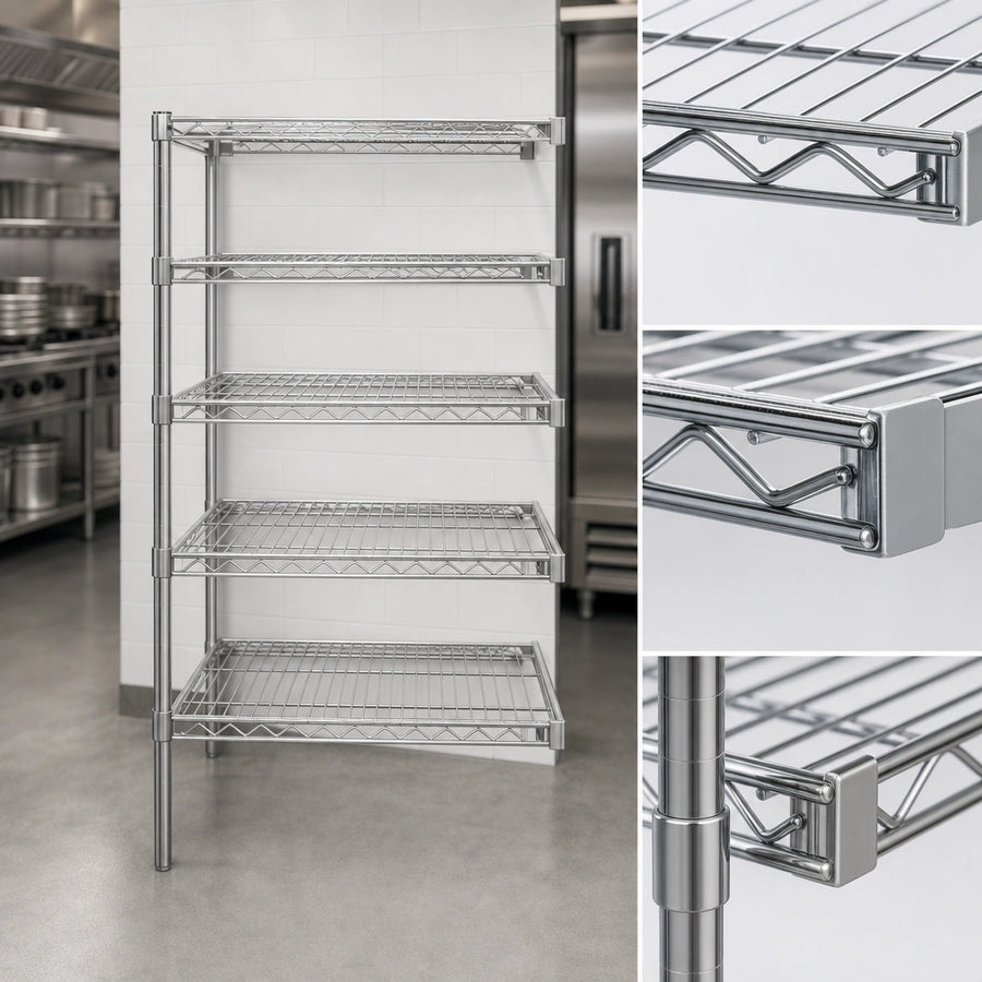 Patented QuadTruss Shelf Design