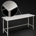 Thumbnail image #3 for Deluxe Series Stainless Steel Work Table, 144W x 30D, Flat Top, Tubular Base