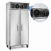 Thumbnail image #3 for Continental Refrigerator 2FSENSS Slim Line Two-Section Full-Height Solid Door Reach-In Freezer, Standard Depth