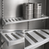 Thumbnail image #3 for Panco 80 Inch x 18 Inch Extruded Aluminum Beer Keg Rack Shelf, Holds 2 Kegs