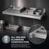 Thumbnail image #4 for New Age 2036HD Adjust-A-Shelf H.D. Series Wall-Mounted Aluminum Shelf, 36 x 20 Inches, 2,000 lb Capacity
