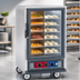 Thumbnail image #3 for Metro C5 1 Series Mobile Half-Height Non-Insulated Heated Holding and Proofing Cabinet with Clear Polycarbonate Door and Universal Wire Slides