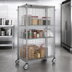 Thumbnail image #3 for Eagle Group QuadTruss Mobile Wire Security Cage with Padlock Doors, 39-1/4