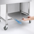 Thumbnail image #3 for Eagle Group Removable 304 Stainless Steel Undershelf for In-Line Cashier's Units