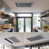 Thumbnail image #3 for Berner Architectural Recessed 16 Electric Heated In-Ceiling Air Curtain, 42 Inch, 1 HP Motor, 3-Phase, 14 kW
