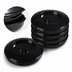 Thumbnail image #4 for Carlisle Interlocking Polypropylene Tortilla Server Base & Lid Set, 7-1/2 Inch Dia., Black