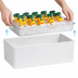 Thumbnail image #3 for Cal-Mil Complete Ice Housing with Removable Polycarbonate Pan, White Melamine