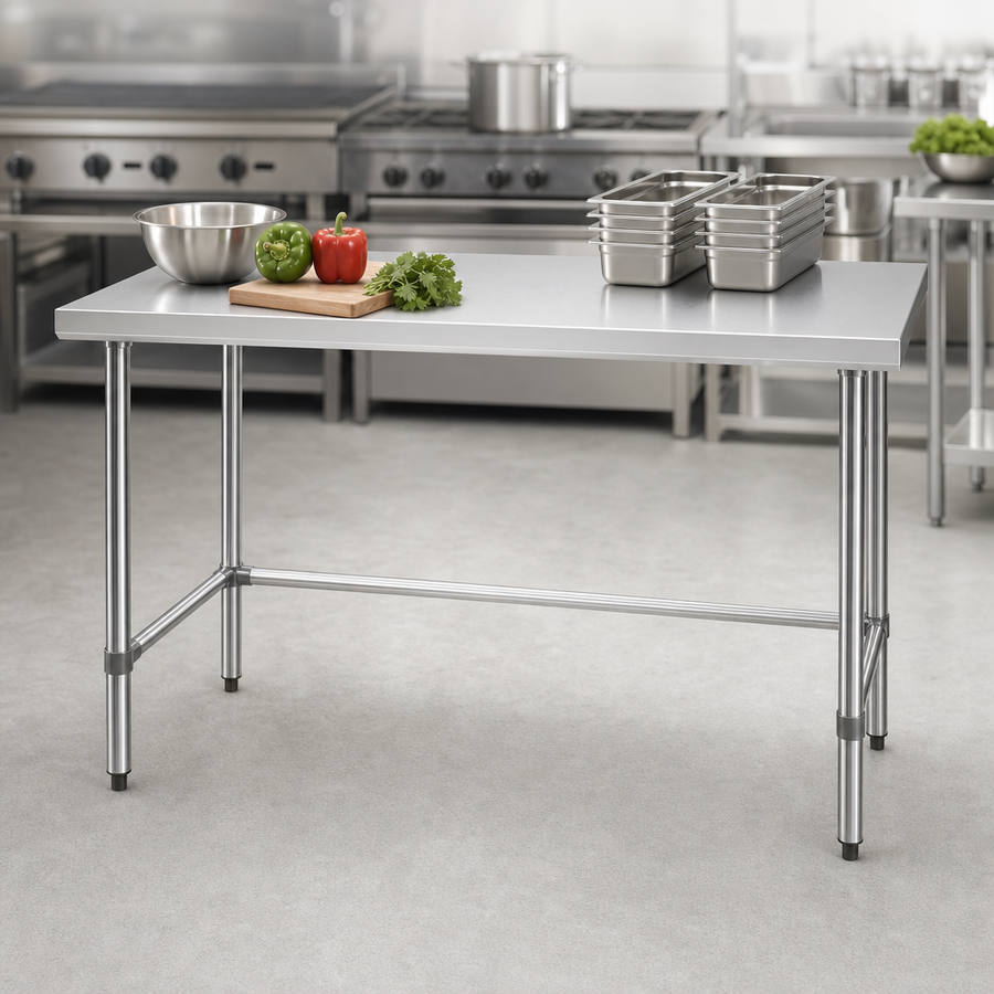 18-Gauge 430 Stainless Steel Top