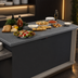 Thumbnail image #3 for Hatco Glo-Ray Simulated Stone Built-In Rectangular Heated Shelf, 73-5/8 x 19-5/8 Inch