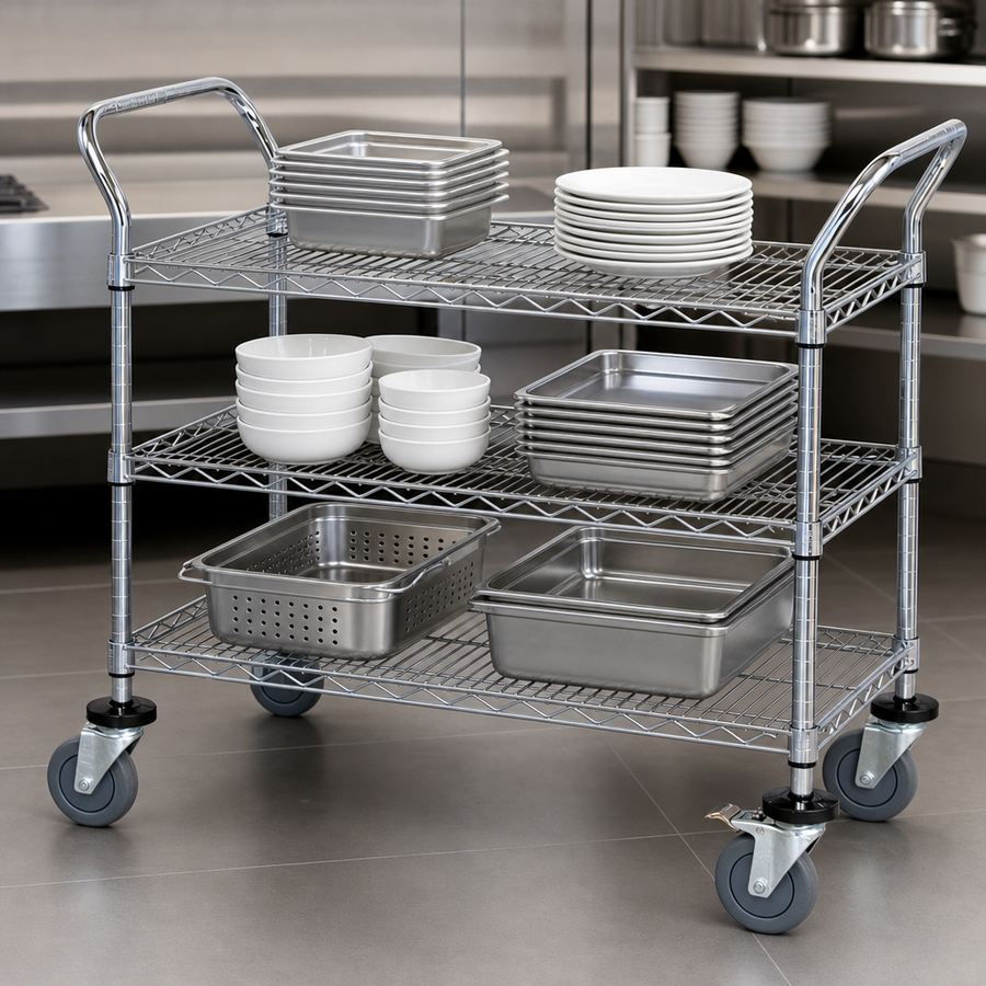 Three Wire Shelves