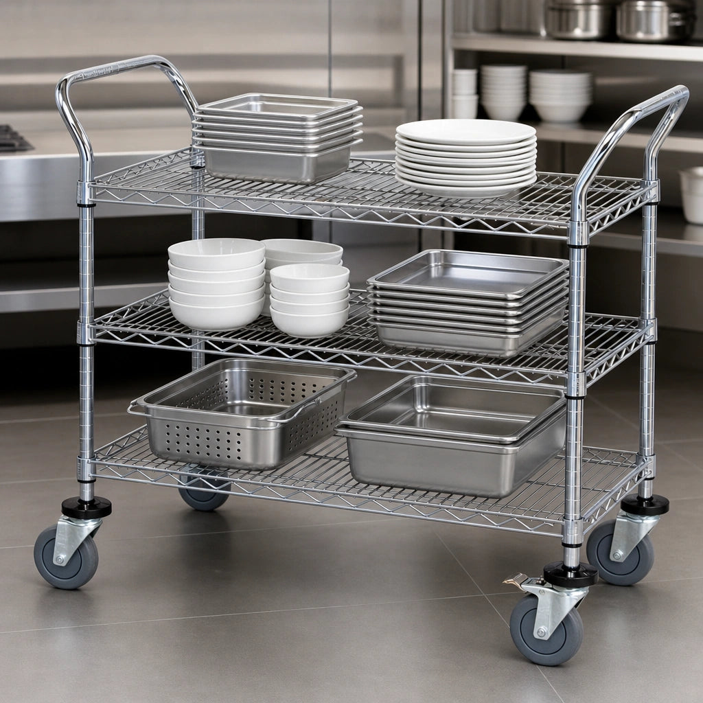 Three Wire Shelves