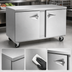 Thumbnail image #3 for Traulsen Dealer's Choice 60-Inch Two-Section Reach-In Undercounter Freezer with Solid Left/Left Doors and R290 Self-Contained Refrigeration