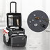 Thumbnail image #3 for Executive Small Quick Cart Housekeeping Cart, Dark Gray