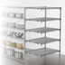 Thumbnail image #3 for Metro Super Erecta Super Adjustable 5-Shelf Chrome Plated Add-On Wire Shelving Unit