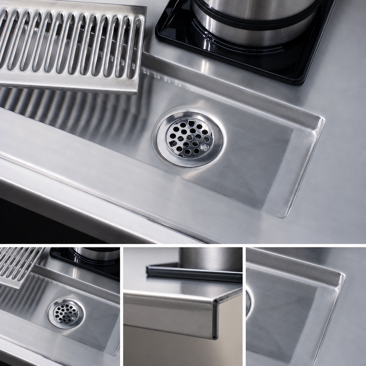 Product image #3 for Advance Tabco TA-64 Beverage Urn Trough, Factory Installation Only, Sold Per Linear Foot