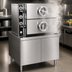 Thumbnail image #3 for Crown DDA-2 Do-All Dual-Pressure Direct Steam Steamer with 2 Compartments