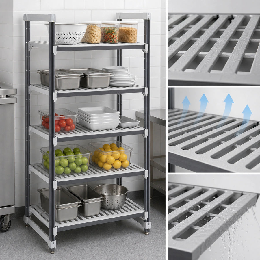 Vented Shelf Plates