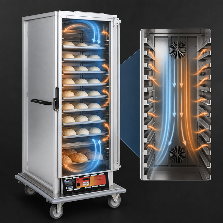 Product image #3 for Panco Full-Size Insulated Heated/Proofing Cabinet with Polycarbonate Window Door
