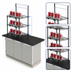 Thumbnail image #3 for Metro2Go Countertop To-Go Order Pick-Up Station with Sign and 3 Shelves