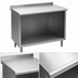 Thumbnail image #3 for Spec-Master Underbar Cabinet Base Work Table with Open Front, 120W x 24D, 304 Stainless Steel Top