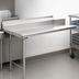 Thumbnail image #3 for Eagle Group 60-Inch Straight Clean Dishtable, Left-to-Right Operation, 16-Gauge 304 Stainless Steel Top
