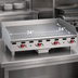 Thumbnail image #3 for Wolf AGM24 Countertop Gas Heavy Duty Griddle with 24 x 24 Inch Cooking Surface, 1-Inch Polished Steel Plate