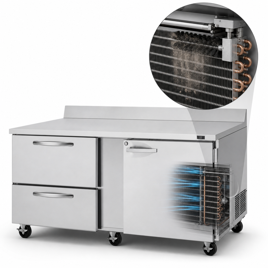 Self-Cleaning Condenser