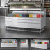 Thumbnail image #3 for Turbo Air Low-Profile Horizontal Open Display Merchandiser, 70-3/4-Inch, 9.7 Cu. Ft., Deck Only