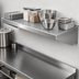 Thumbnail image #3 for New Age 60-Inch x 18-Inch Solid Aluminum Cantilever Shelf, 700 Lb. Capacity