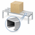Thumbnail image #3 for Channel Manufacturing Promo Series Aluminum C-Channel Dunnage Rack, 60-Inch x 20-Inch x 12-Inch, 2,200 lb. Capacity