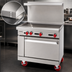 Thumbnail image #3 for American Range 36-Inch Gas Restaurant Range with 1-Inch Griddle Plate and 26-1/2-Inch Convection Oven