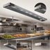 Thumbnail image #3 for RedHots 144-Inch Single Standard-Watt Unlighted Rod-Type Strip Heat Lamp with Remote, 208V