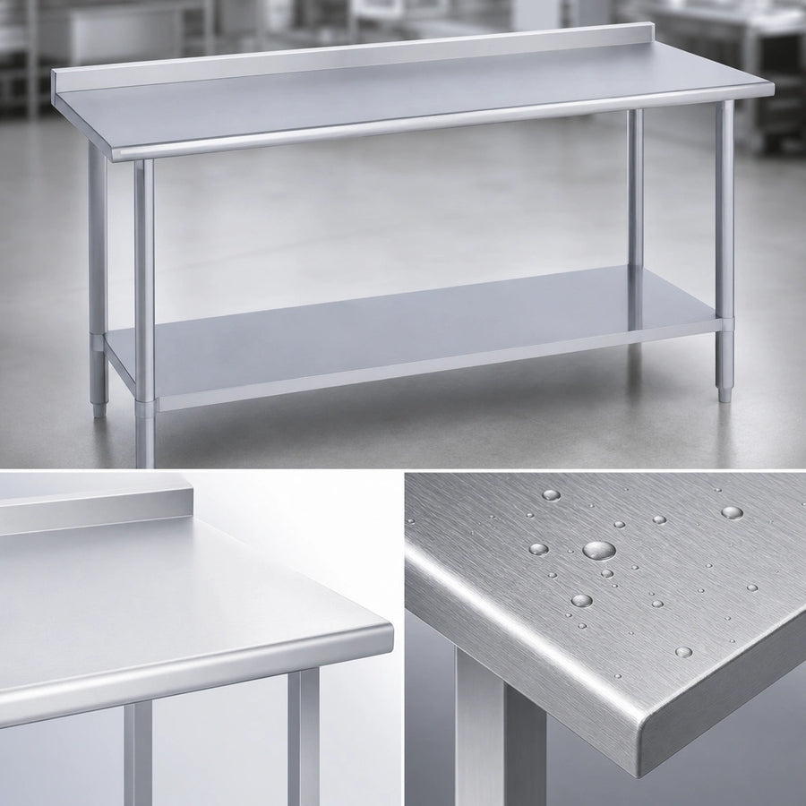 14-Gauge 300 Series Stainless Steel Top