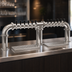 Thumbnail image #3 for Glastender Pipe Bridge Countertop Draft Dispensing Tower, 12 Faucets, Glycol-Cooled, Mirror Finish