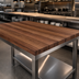 Thumbnail image #3 for Boos Block 48 x 48 Inch Square Full-Length Edge Grain American Black Walnut Kitchen Countertop with Penetrating Oil Finish
