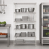Thumbnail image #3 for Metro Super Erecta Stationary 5-Shelf Wire Starter Shelving Unit, 42 x 24 x 74 Inches, Brite Finish, Knock-Down