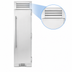 Thumbnail image #3 for True Residential 24-Inch 1-Section Upright Reach-In Freezer Column, Self-Contained, Stainless Steel