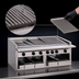 Thumbnail image #3 for Bakers Pride Dante Series 48-Inch Countertop Gas Radiant Charbroiler with Free-Floating Round Rod Grate