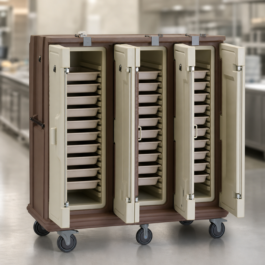 Three-Door, Three-Compartment Layout