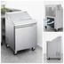 Thumbnail image #3 for Omcan USA 28-Inch Refrigerated Prep Table with 1 Door, Rear-Mounted Self-Contained Refrigeration