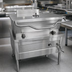 Thumbnail image #3 for Crown GS-30 30 Gallon Gas Tilting Skillet with Manual Tilt