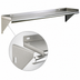 Thumbnail image #3 for Eagle Group Wall Shelf with Tab Lock, 48 Inch W x 12 Inch D, 16 Gauge Type 430 Stainless Steel