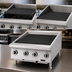 Thumbnail image #3 for Garland 47-1/4 Inch Heavy Duty Gas Radiant Countertop Charbroiler with Adjustable Cast Iron Grates